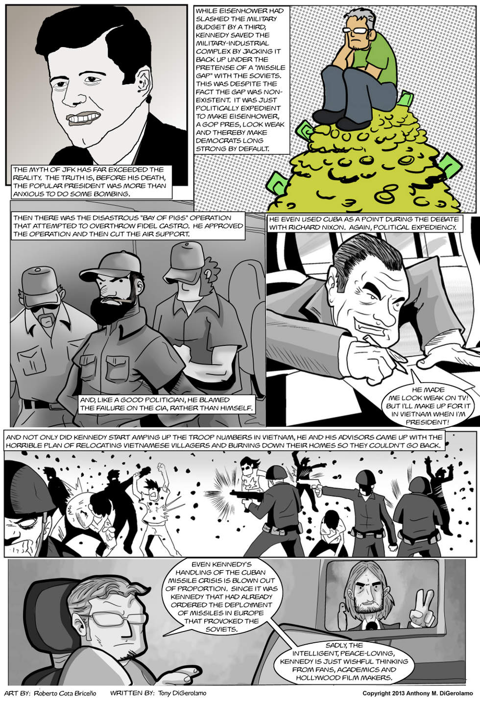Cuban Missile Crisis Comic Strip - Kahoonica
